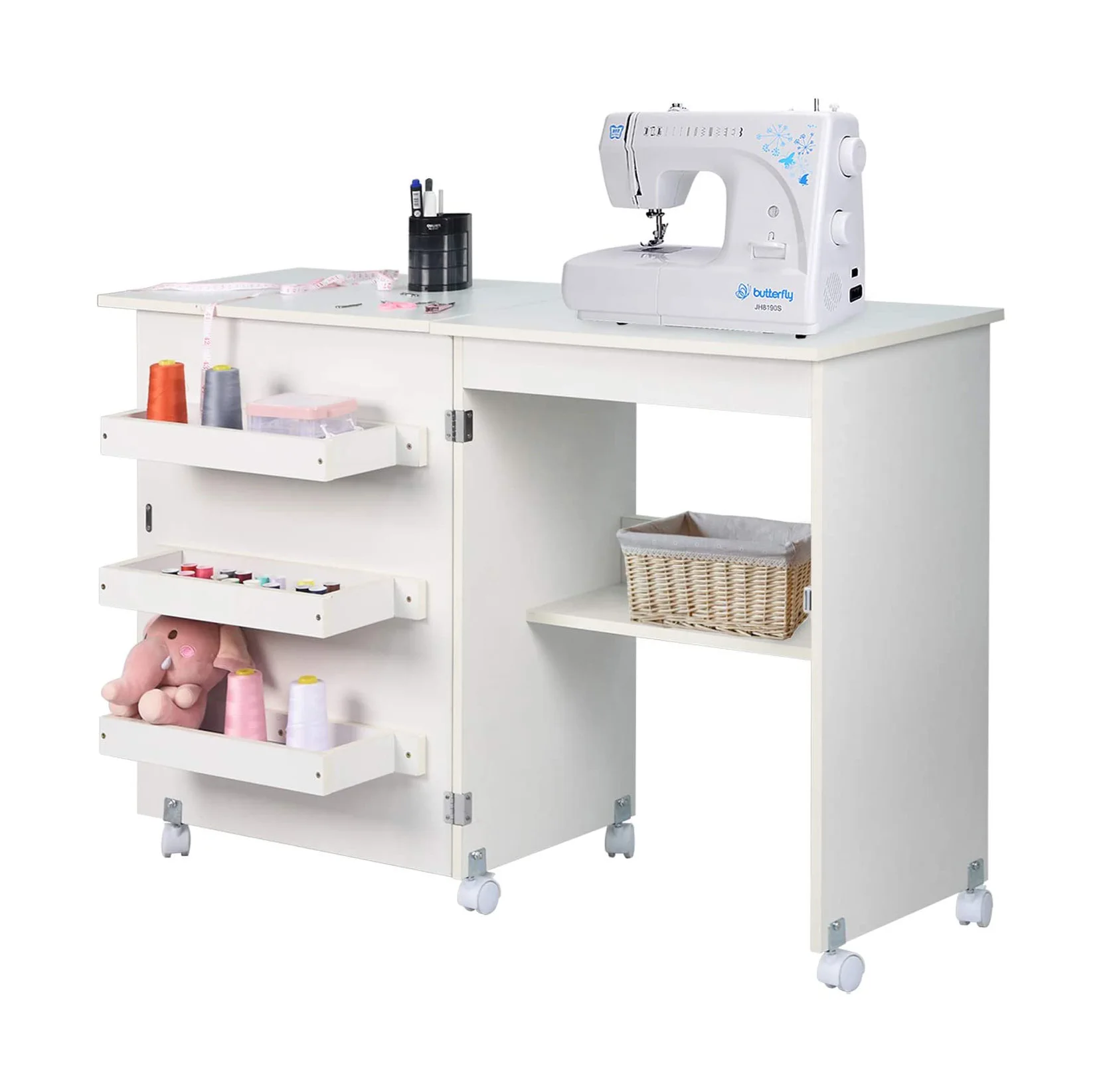 LIPO Mesa de coser plegable multifuncional para máquina de coser – Insumos  textiles para la Industria de la Confeccion.