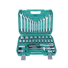 Professional Factory Spanners Combined Socket Hand Mechanics Car Package Sets Wrench Tool Set