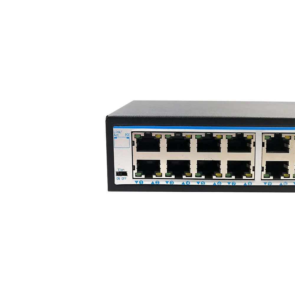 Factory OEM good compatible 16 Ports fiber switch 10/100 1000 base T Ethernet optic switch for FTTH solution from factory