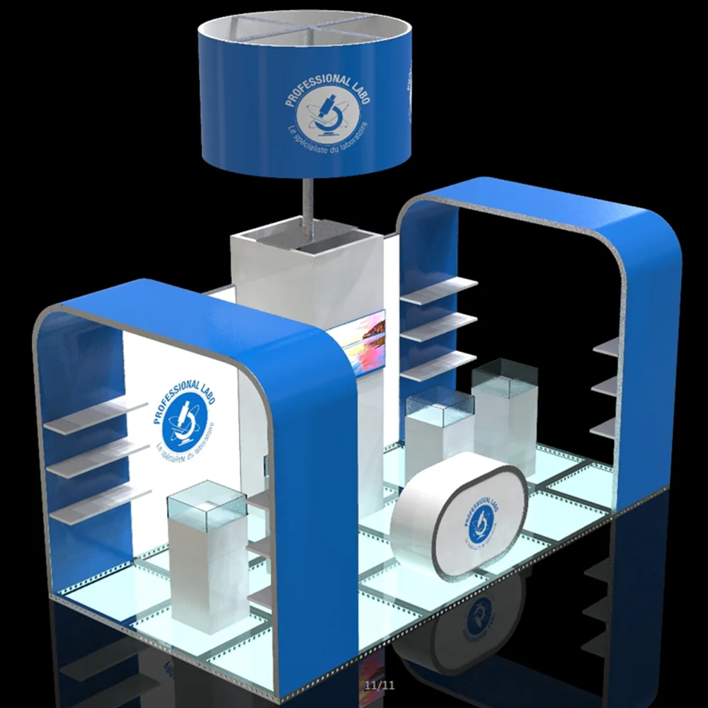 Customized Aluminium Exhibition Stand Tradeshow M Series Trade Show Booth 10x10 Exhibition Booth
