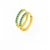 Gold Green CZ