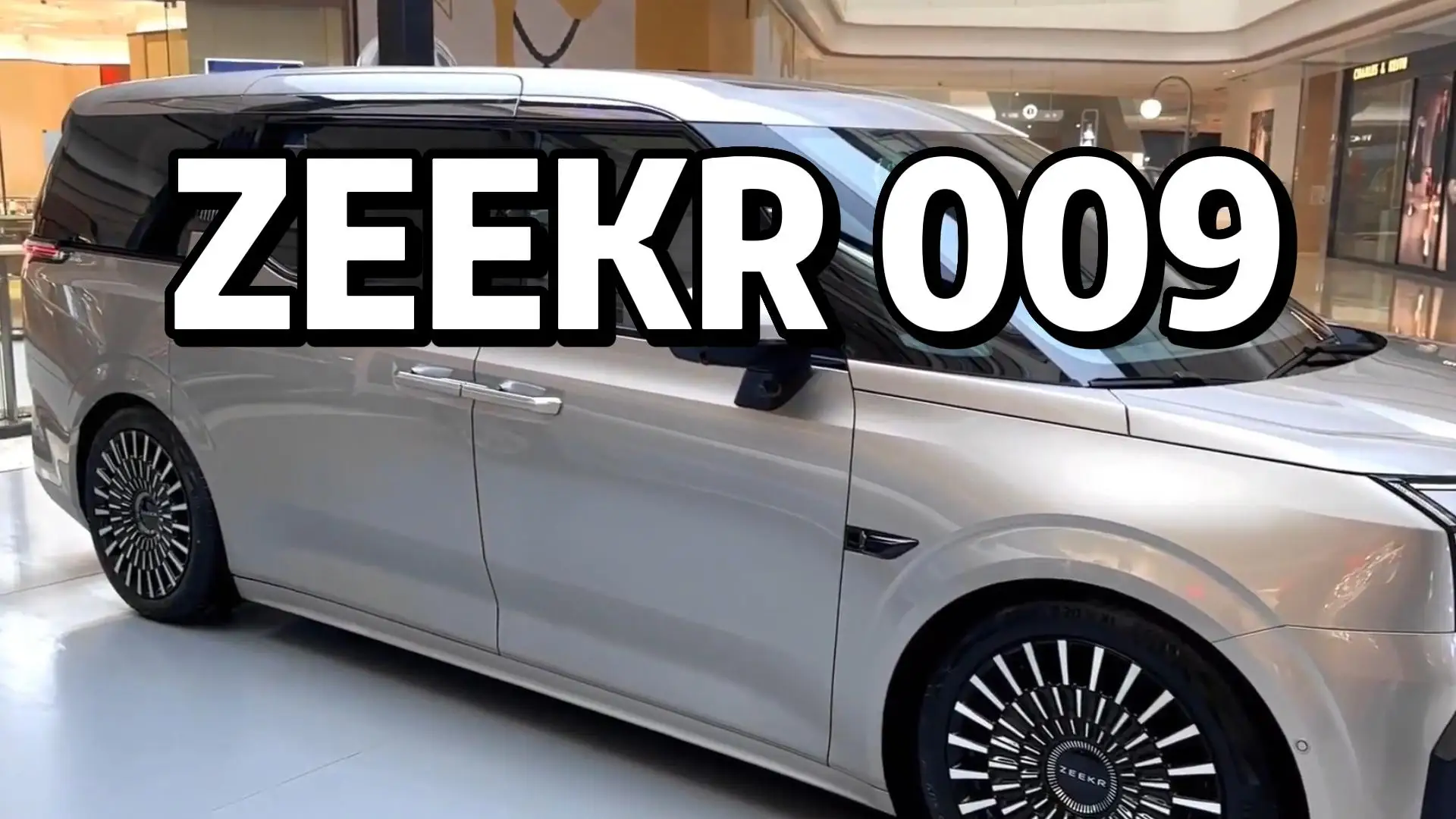 Pure Electric Car Geely Zeekr 009 Cheapest Electric Car Longest Range
