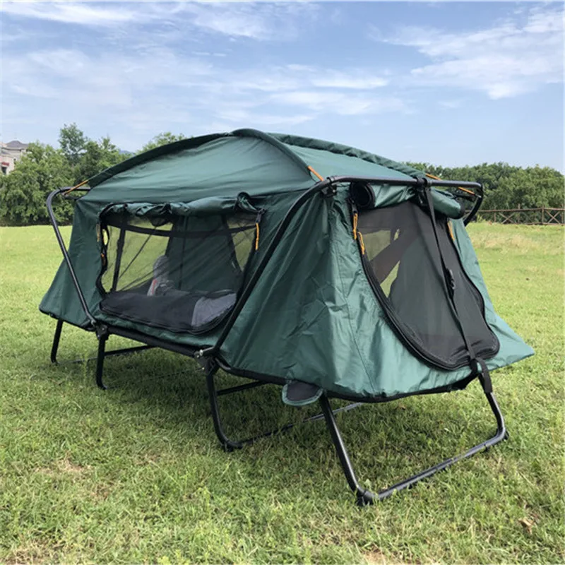 Fabrik Grohandel Oxford Ein Schlafzimmer Camping Zelt Bett Wasserdicht  Outdoor Automatische Zelt Kinder bett fr 1-2 Personen
