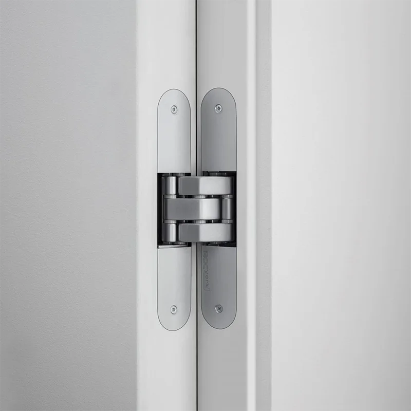 High Quality Modern Invisible Design Frameless Wood Interior Hidden Doors White Brown Invisible Door Partition Doors