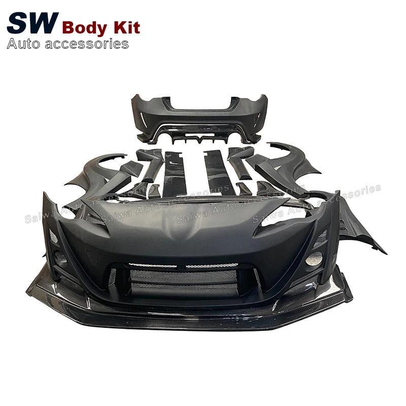 タミヤ86ボディのみ アディクションワイドボディ加工、外装キット付き