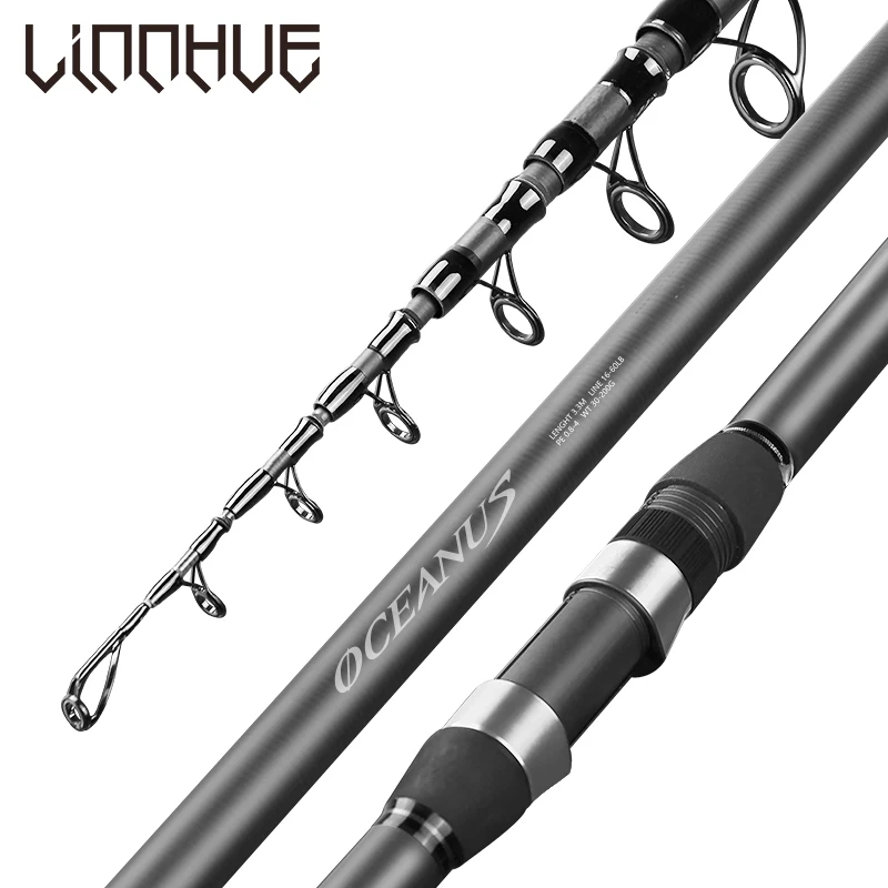 LINNHUE High Quality Carbon Spinning Rod