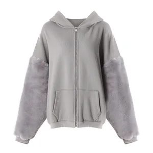 Bettergirl  2026 Ramadan Hooded plush sleeves casual loose jacket