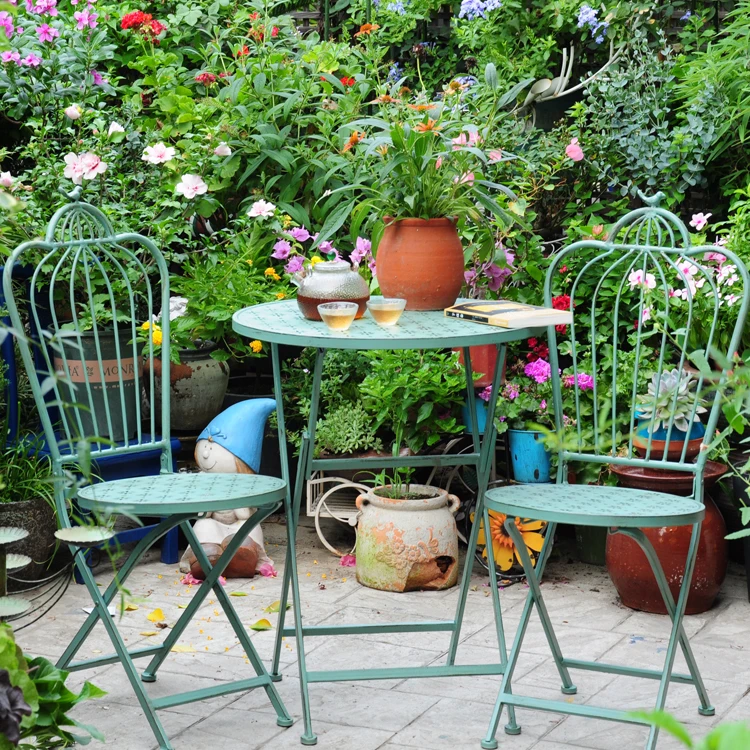 Folding Table Two Patio Chairs And Table Set Buy Zenith Foldable