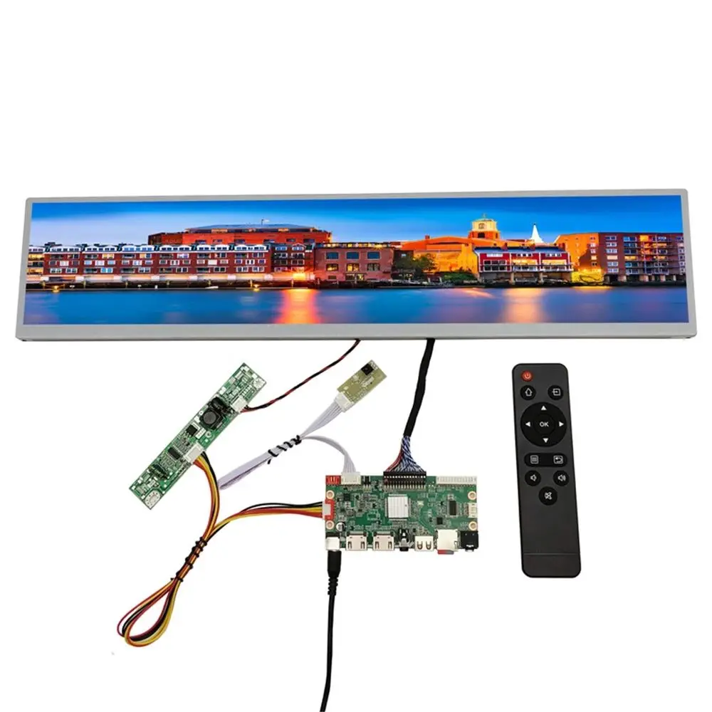 High Quality 19.1 Inch  Lcd Screen DV190FBM-NB0 With Resolution 1920*360 Stretched Bar Lcd Display