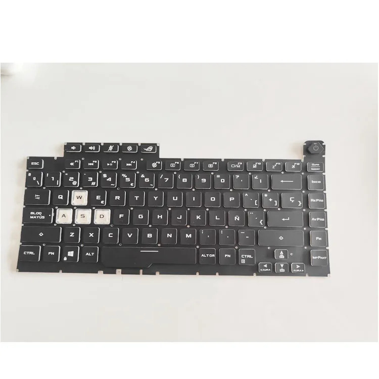Teclado Keyboard for Asus ROG Strix G531 G531G G531GT G15 G512 G512LV G512LW SP Backlit Keyboard