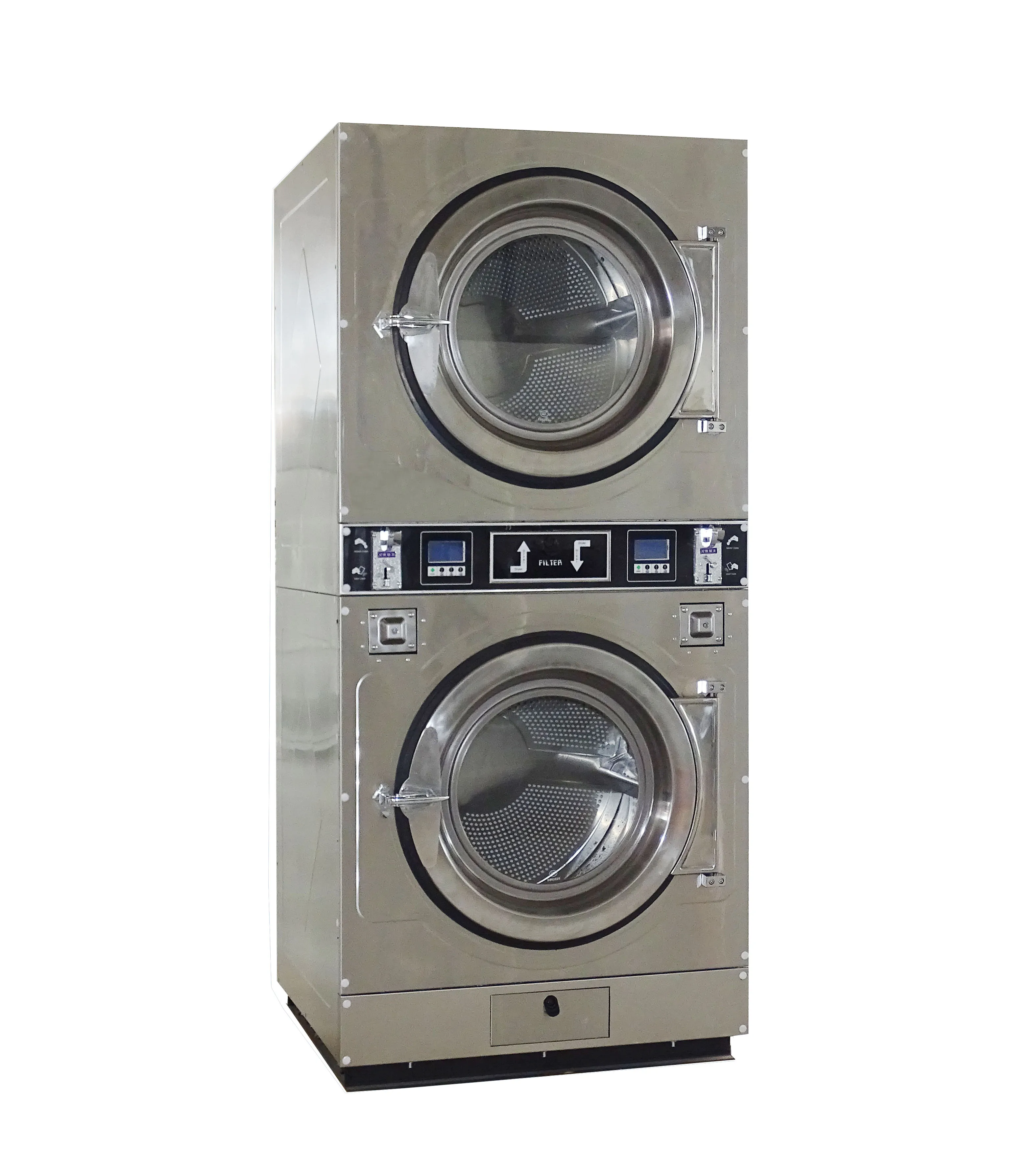 Rondelle de 15 kg commerciale Coin jeton Lave-linge à chargement frontal -  Chine Machine à laver, 15kg Machine à laver