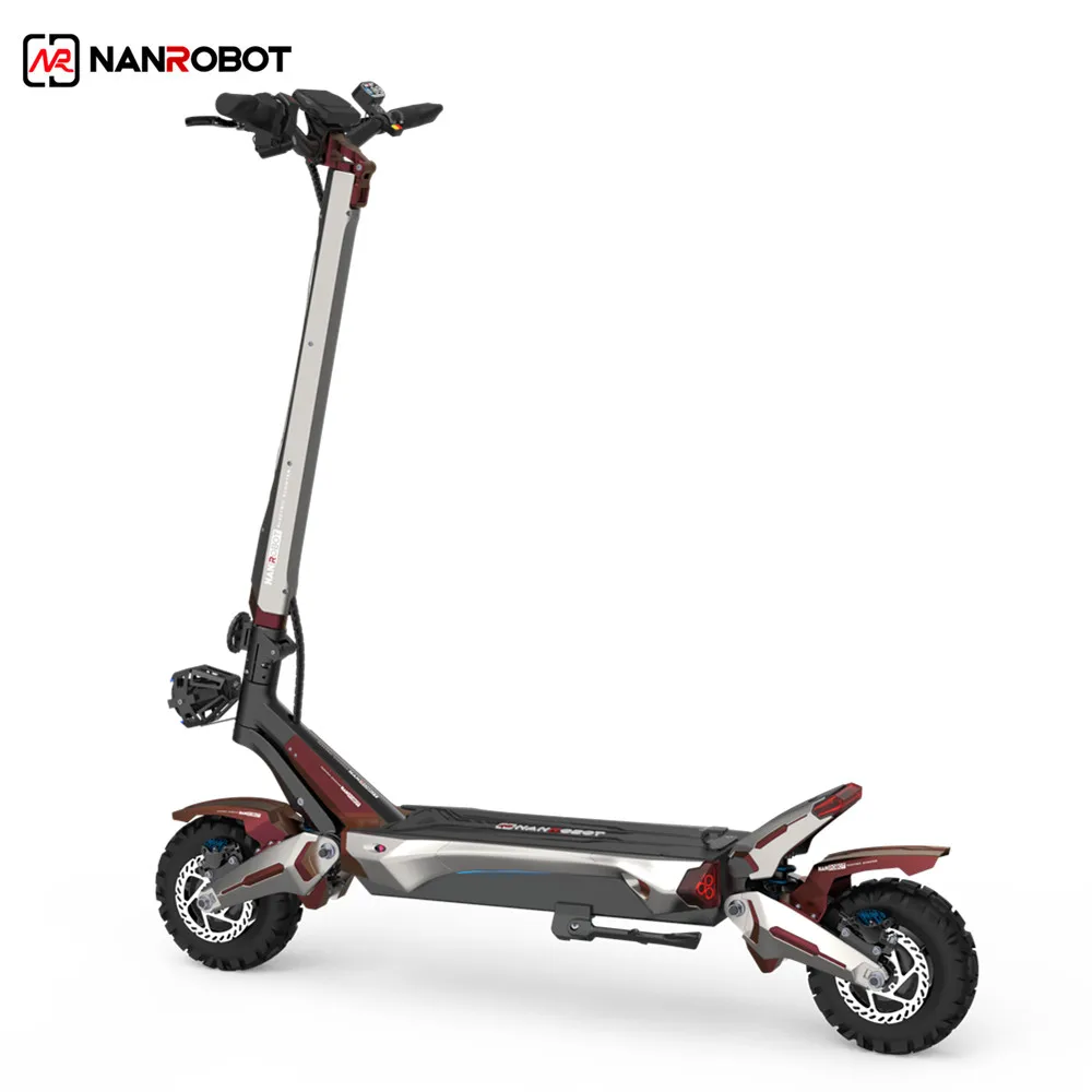 Nanrobot N6 72V 26A Factory Customized Technology Wind Design Sense Foldable Dual Motor Includes Sea Shipping Fees