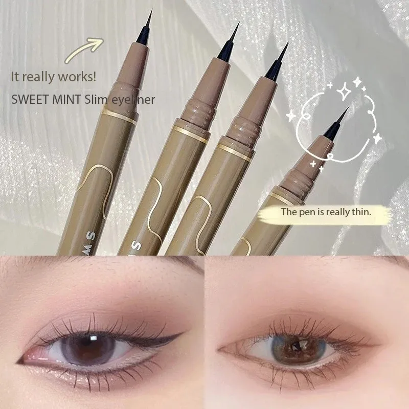 彩色液体眼线笔超细笔尖白色适合节日派对动漫角色扮演外观精美无残忍动物试验工厂批发