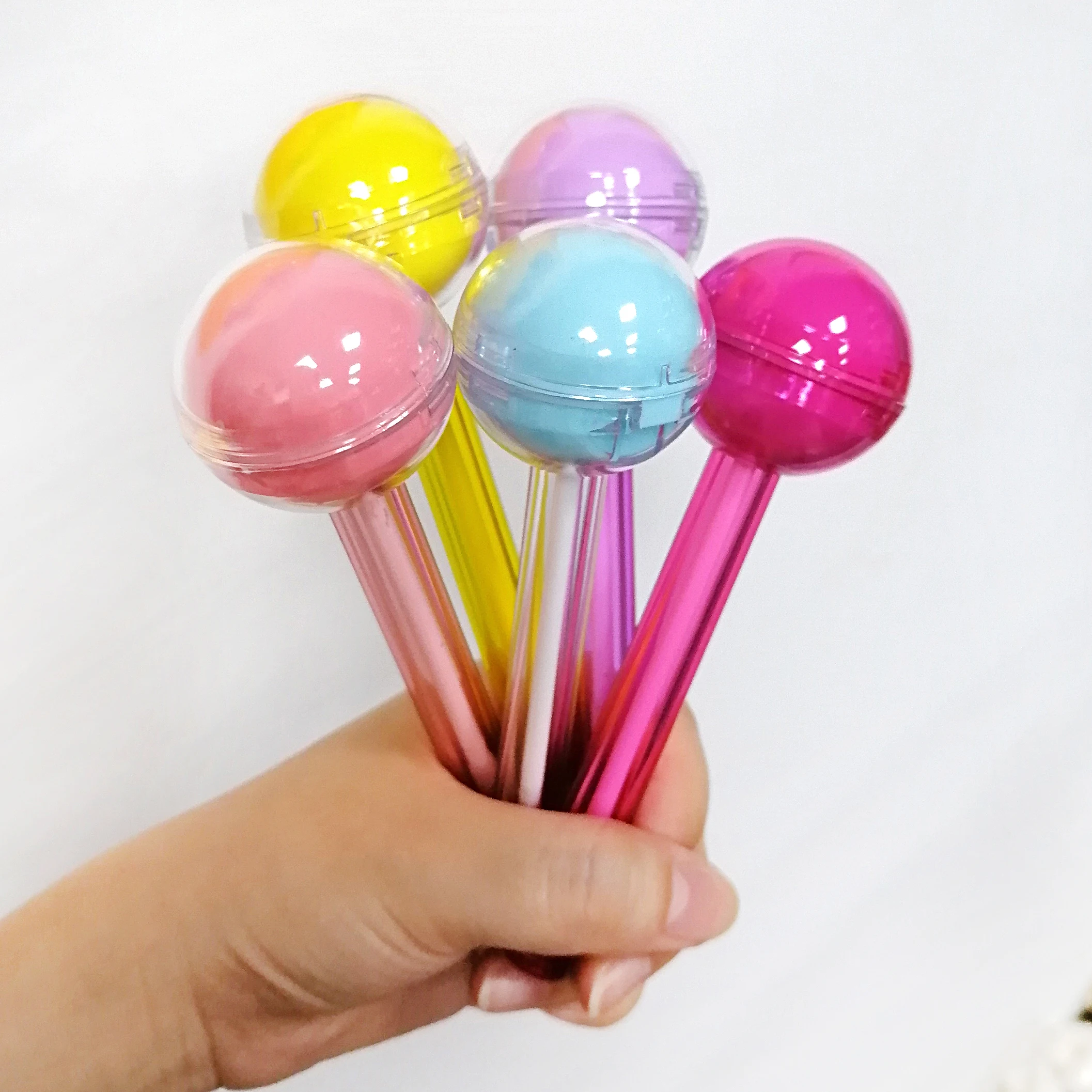2.6ml/6g Cute Unique 2n Lollipop Lip Gloss Tube Lip Balm Container