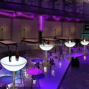 LED Battery Furniture Light Remote Glow New Design Wedding Led Tables for Party