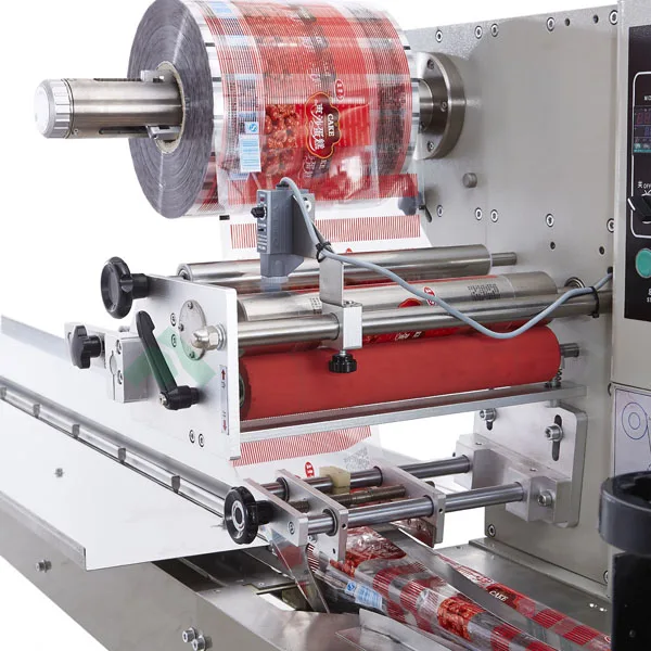 Horizontal Flow Fuji Flowwrap Pillow Laundry Soap bar Flowpack Wrapping Machine Price for Almond