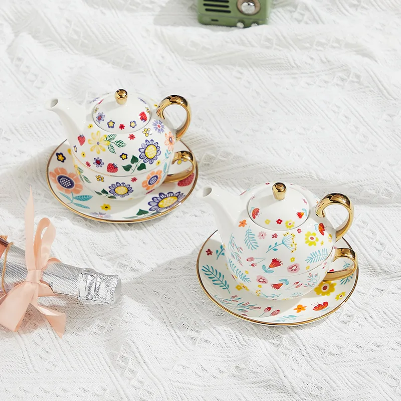 Afternoon Teapot And Cup Set Cute Bowknot Ceramic Tea Pot Set In Gift Box -  Buy Teapot And Cup Set,Ceramic Tea Pot Set,Tea Set In Gift Box Product on  Alibaba.co… in 2023