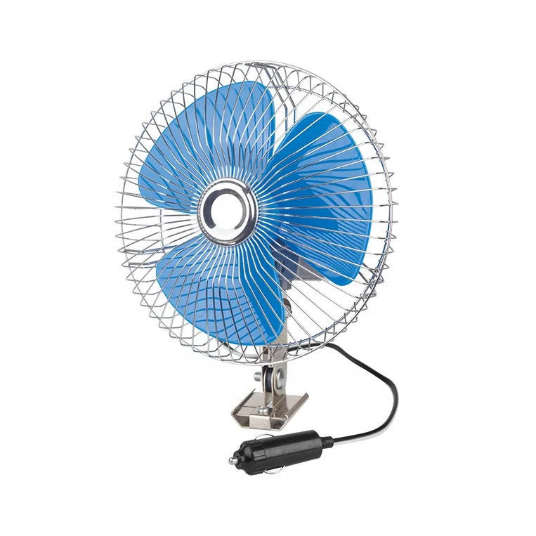 6-дюймовый 8-дюймовый 12-вольтовый одноголовый Электрический Автомобильный Вентилятор охлаждения с прикуривателем