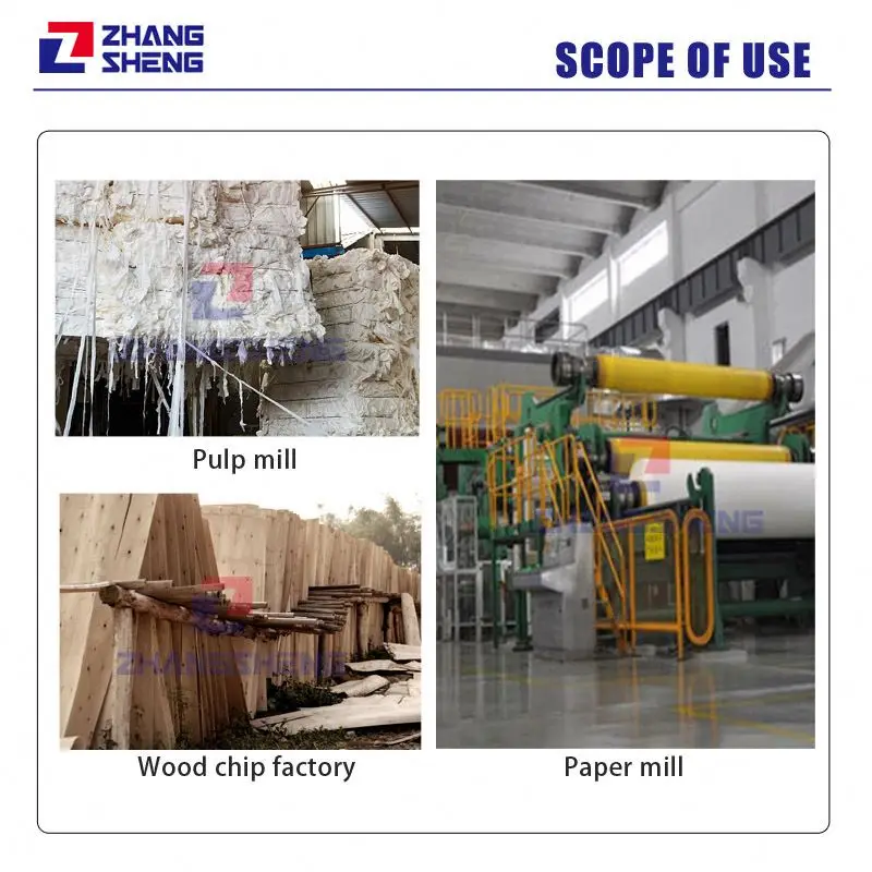 Wood Peeling and Debarking Machine for Papermill/Pellet Plant