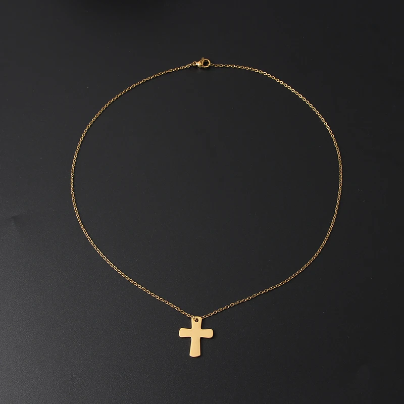 Cross Choker Necklace