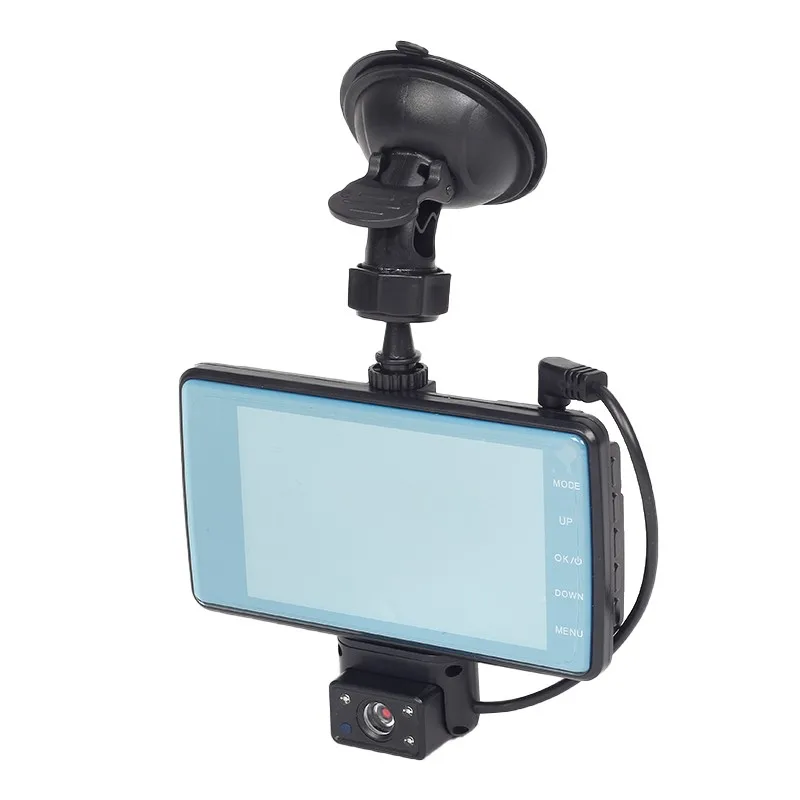 Dual Lens Car Video Recorder FHD 1080P Dual Camera Car Black Box Night Vision Wide Angle Car DVR Driving Recorder