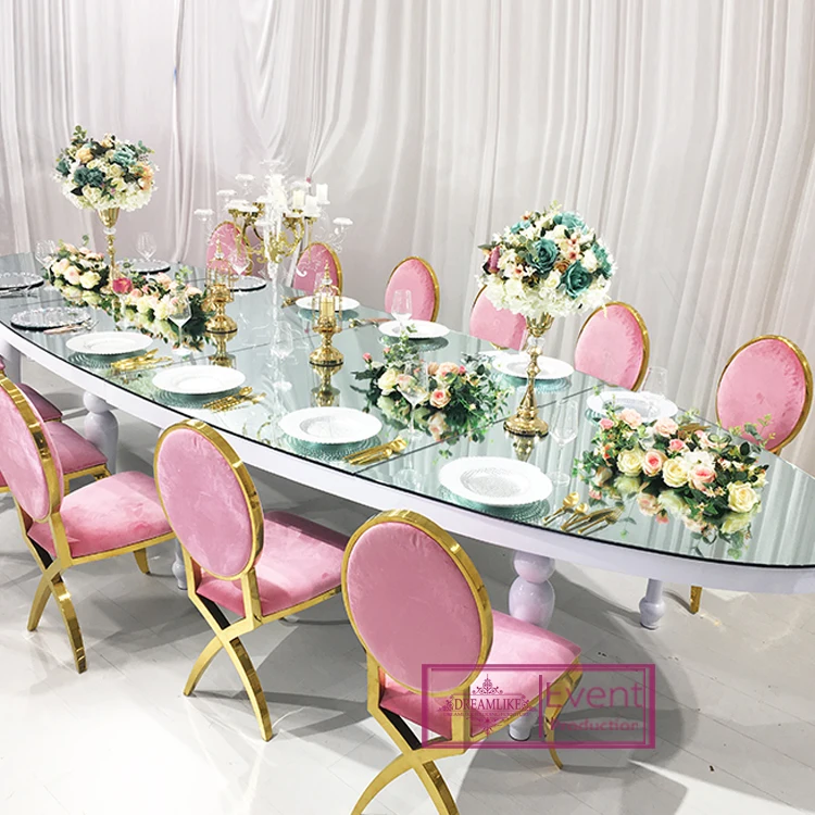 oval top table wedding