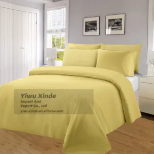 Luxury King Size Knitted 6-Piece Bedding Set with Polyester/Cotton Blend American Style Fitted Bed Sheets for Home & Hotel Use