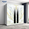 6 swing door with mirror