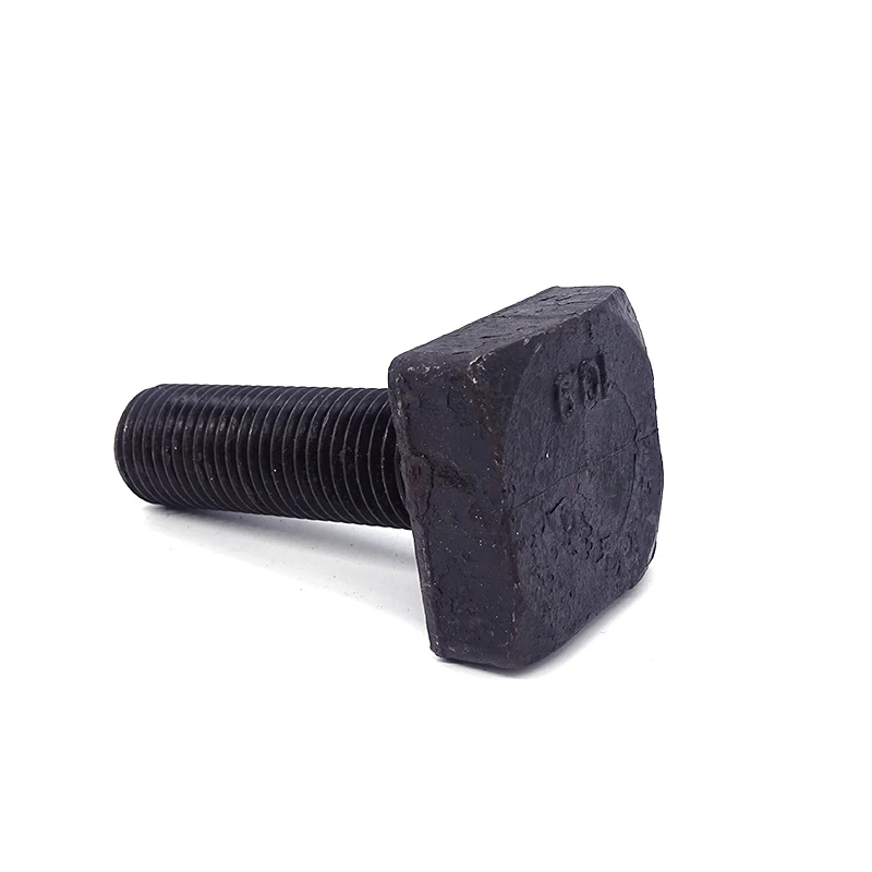 Factory High Tensile Black Oxide Square Head Bolt Carbon Steel M16 M18 ...