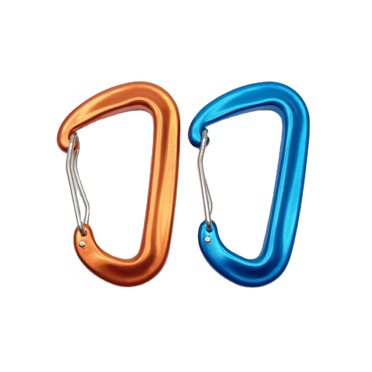 High-Strength 7075 Aluminum Carabiner Clips D Shape Heavy Duty Climbing Buckle for Hammock,Outdoor Climbing