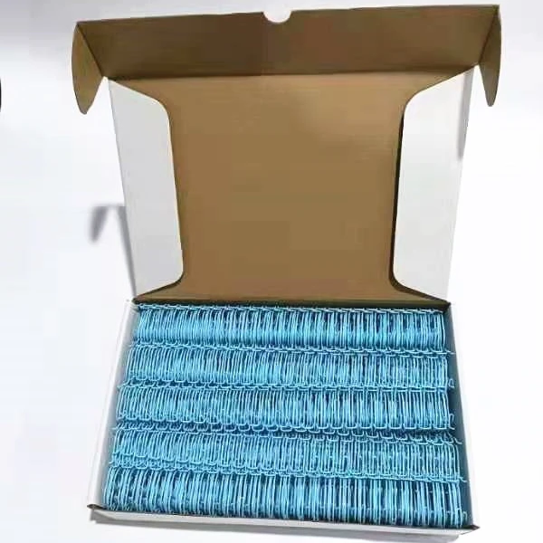 Бумажная пилка A3 A4 A5 5/8 дюйма 15 9 мм каландрическая проволока двойная петля спиральное Переплетное кольцо