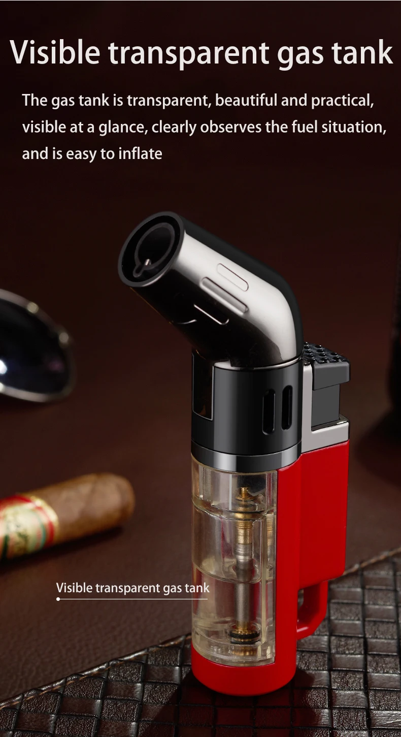 db 603 torch lighter powerful creative customized logos windproof cigarette cigar lighter cutter gift box long service life-1