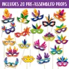 Carnival Mask Photography Props