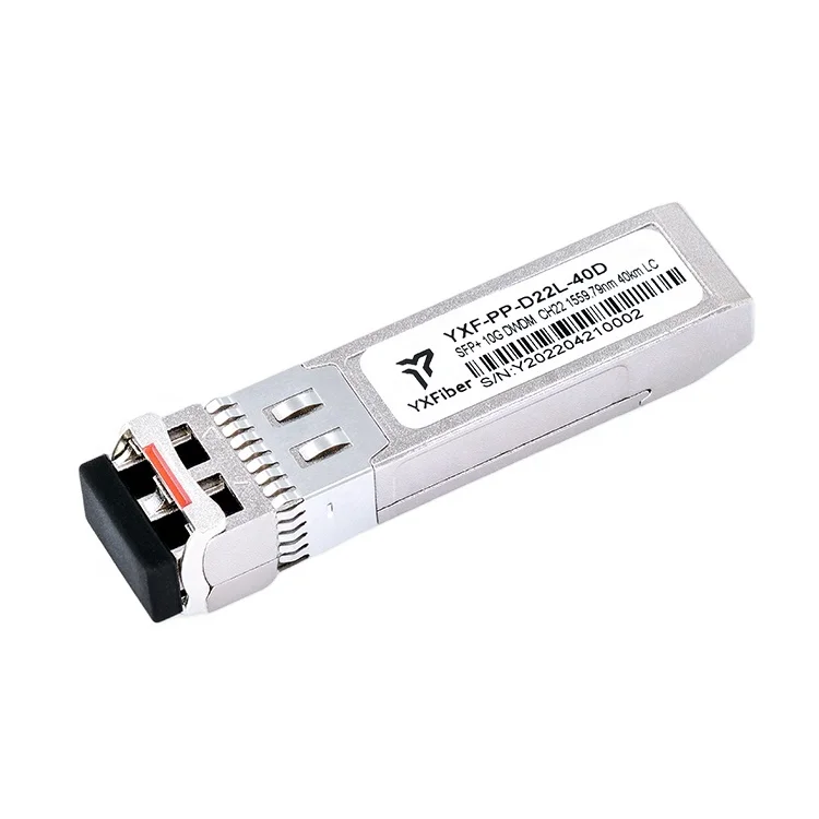 Optical Module 10 Gbit/s SFP+ 40km DWDM 193.200 THz CH32 DW-SFP40-10G-xxxx Dwdm Transceiver Modules 10G SFP+ DWDM Price