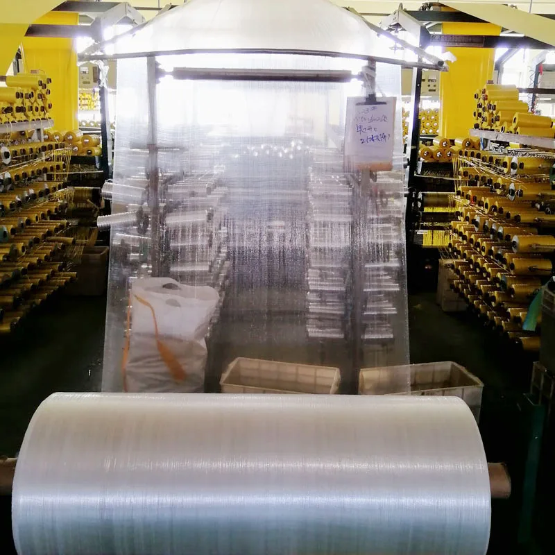 Laminated Woven Polypropylene PP Rice Sack Bag Tube Fabric Roll