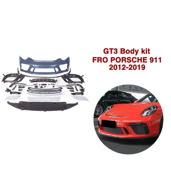 Hot Sale Pp Plastic Body Kit For Porsche 911 Modified Upgraded Gt3 Front Bumper Car Accessories