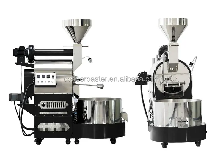 Dongyi 2022s Semihot Air 1kg 2kg 3kg Double Wall Drum Coffee Roaster