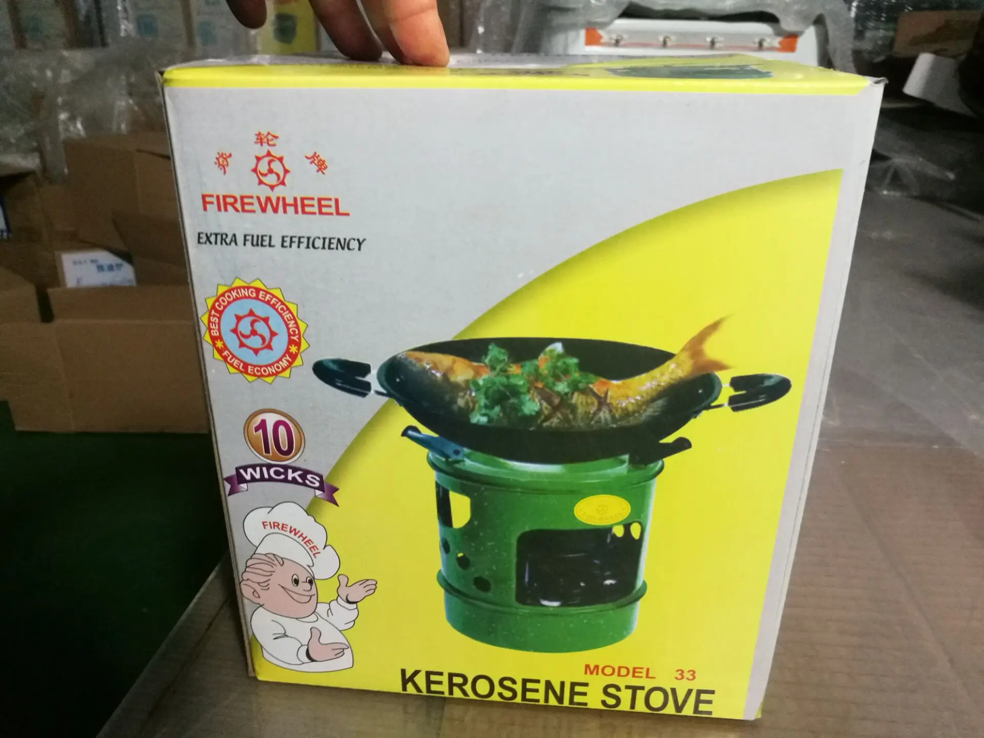 Factory Wholesale Enamel Fire Wheel Brand Cooking Camping Burning