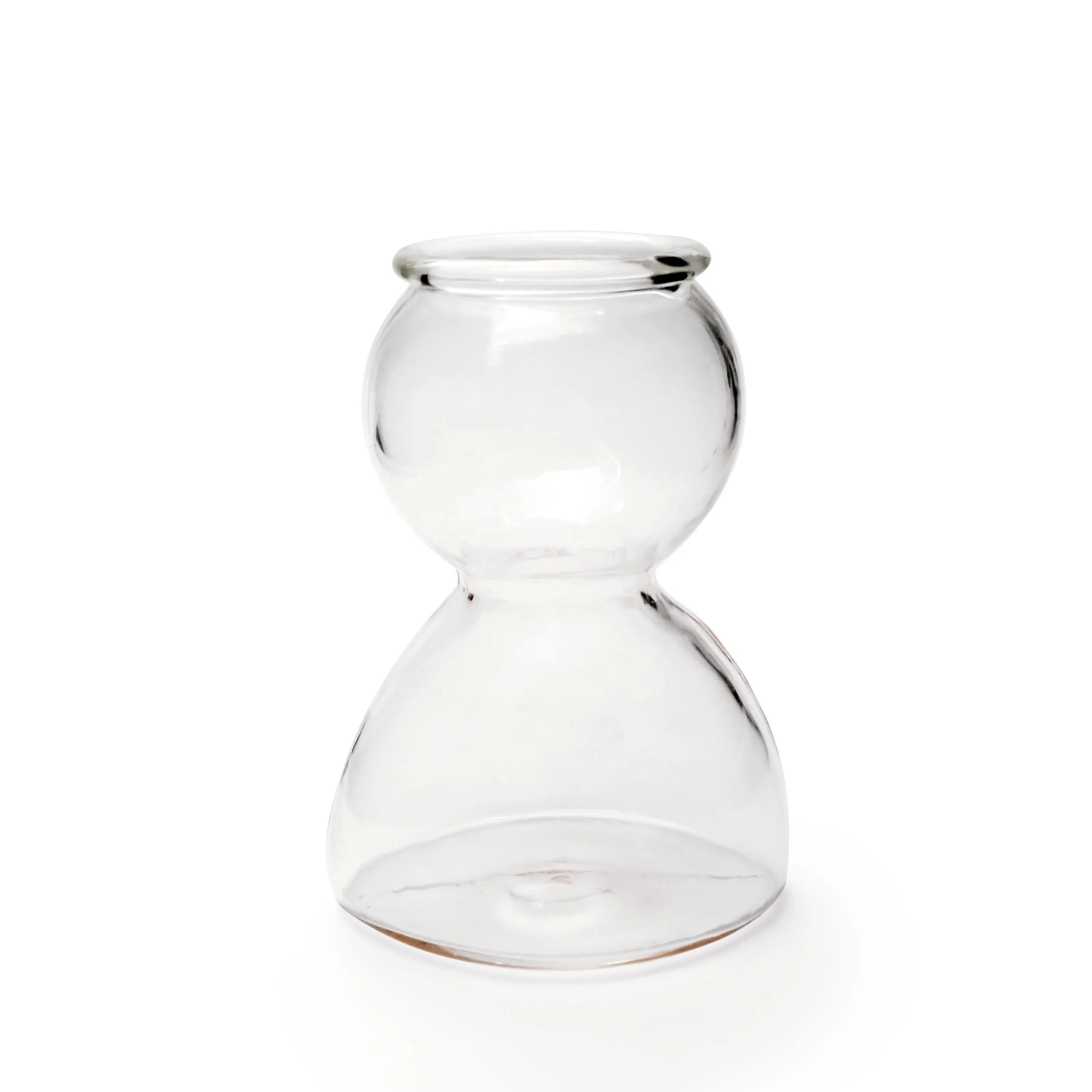 Wholesale Double Bubble Layered shot glass Custom logo