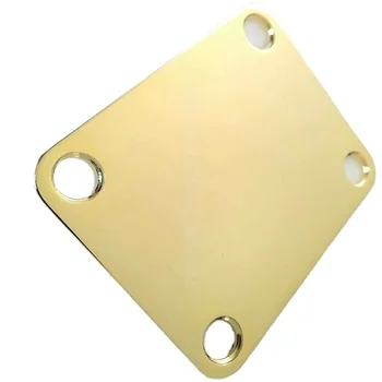 High Quality customized GOLD guitar Neck Plate for Guitars parts