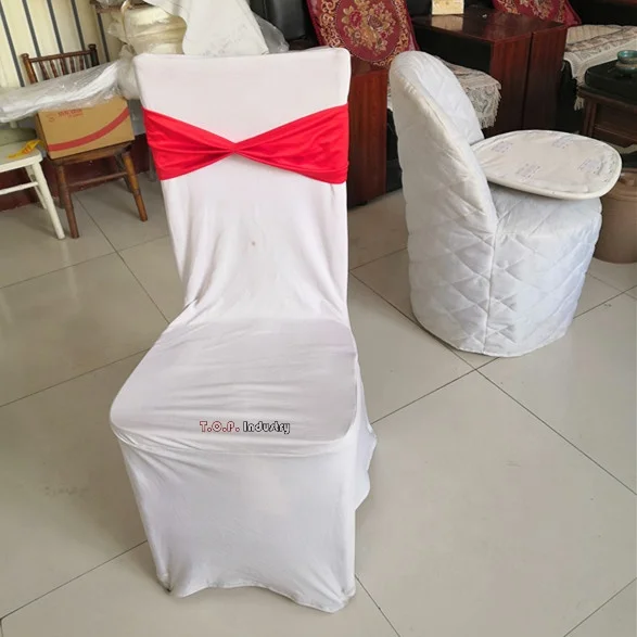 Черный спандекс покрывало для стула