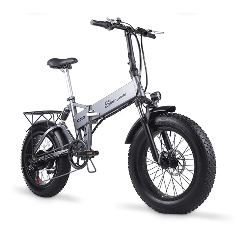 電動アシスト自転車　Shengmilo MX21 Eバイク SHENGMILO Mx21 電動ファットバイク 48V 500W 折りたたみ自転車