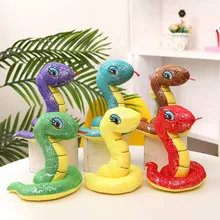 Cute Snake Doll Creative Plush Toy Children's Birthday Gift Wholesale