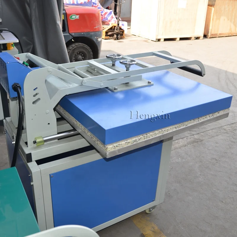 Garment Low Price Manual Large Format Heat Press Machine 80x100