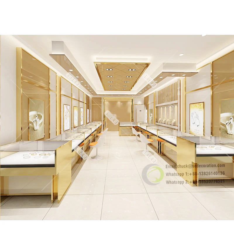 Modern Elegant Jewelry Furniture showcase Jewelry Stores Interior