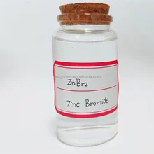 Industrial/Pharmaceutical Grade High Purity Zinc Bromide Znbr2 70% liquid CAS 7699-45-8 Manufacturer