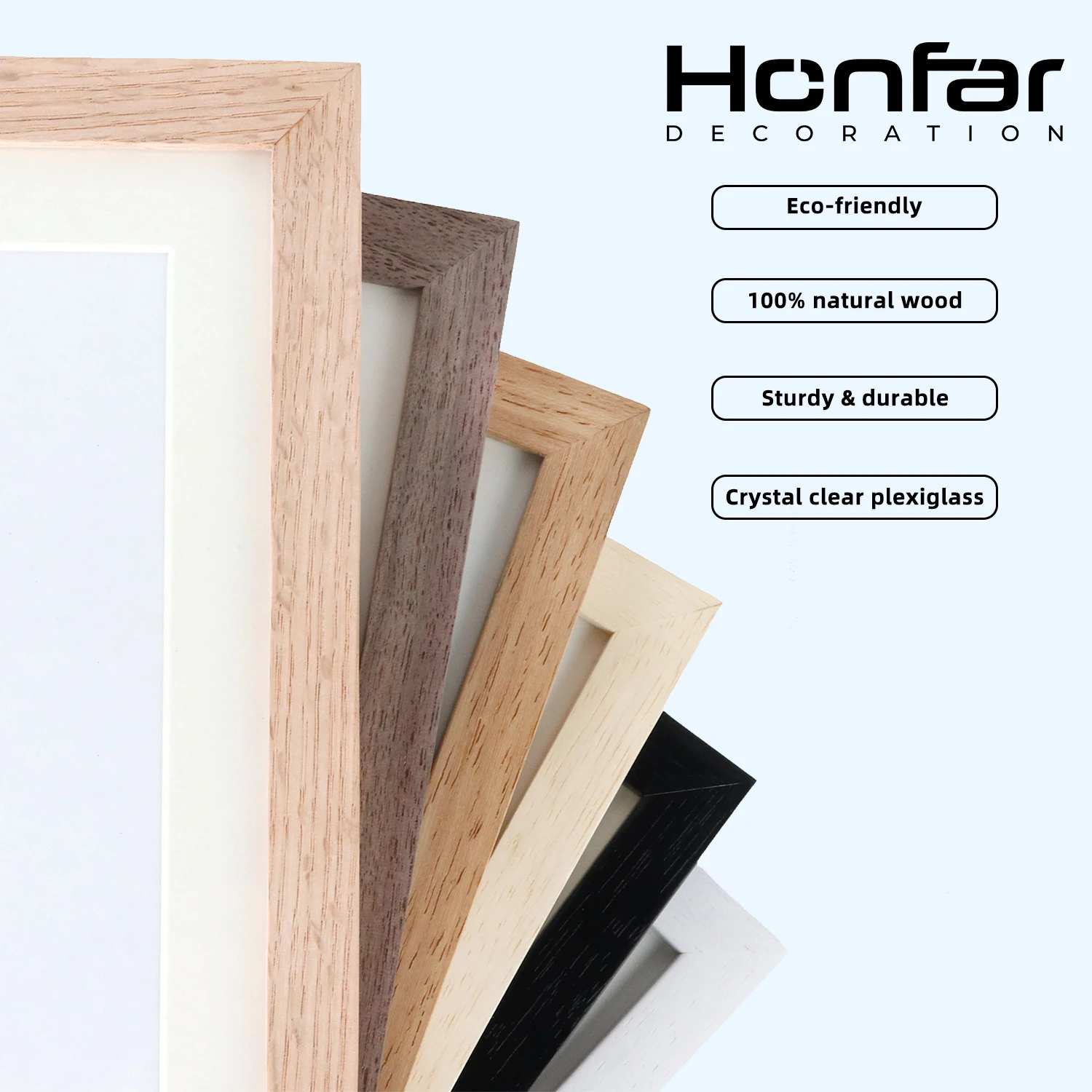 Factory Custom 11x14 Oak Solid  Wooden Frame A3 A4  Photo Picture Frame Wood  for Wall Hanging Table Stand