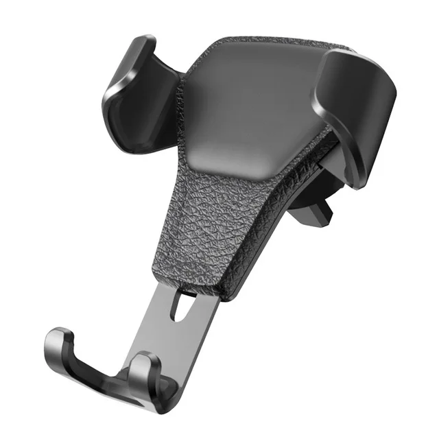 2019 Nuovo Auto-Grip Car Phone Mount, Universal Auto Air Vent Grip Gravity Car Phone Holder, Supporto Automatico Telescopico gravità Staffa Air Vent Mount（black-12 