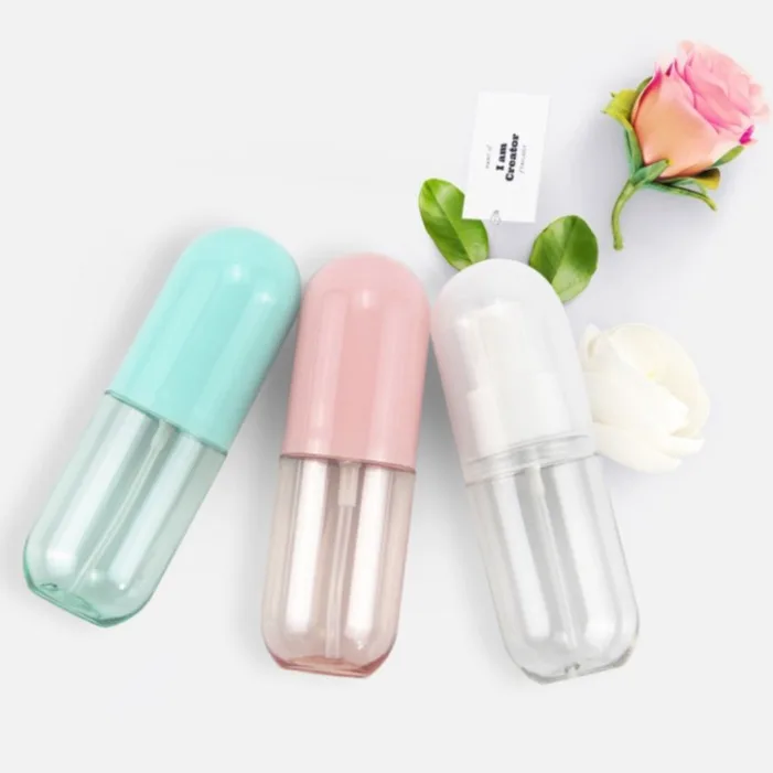 100ml Small Colorful Pet Plastic Macaron Color Lotion Bottle Pill ...