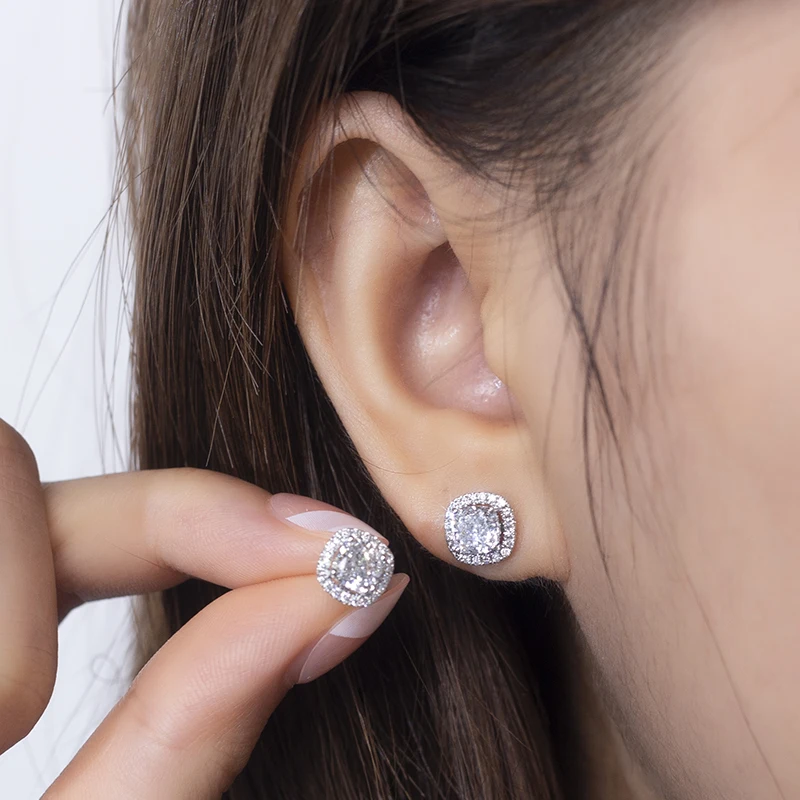 メッシジュエリーMSE-590 14Kホワイトゴールドクッション